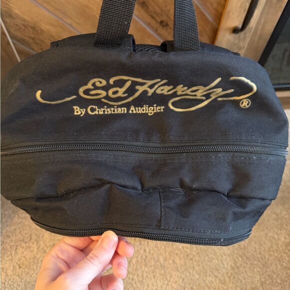 Ed hardy Y2K Eternal love By Christian Audigier sample Piece- Backpack Rare main image 5